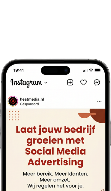 Social media feed Heatmedia