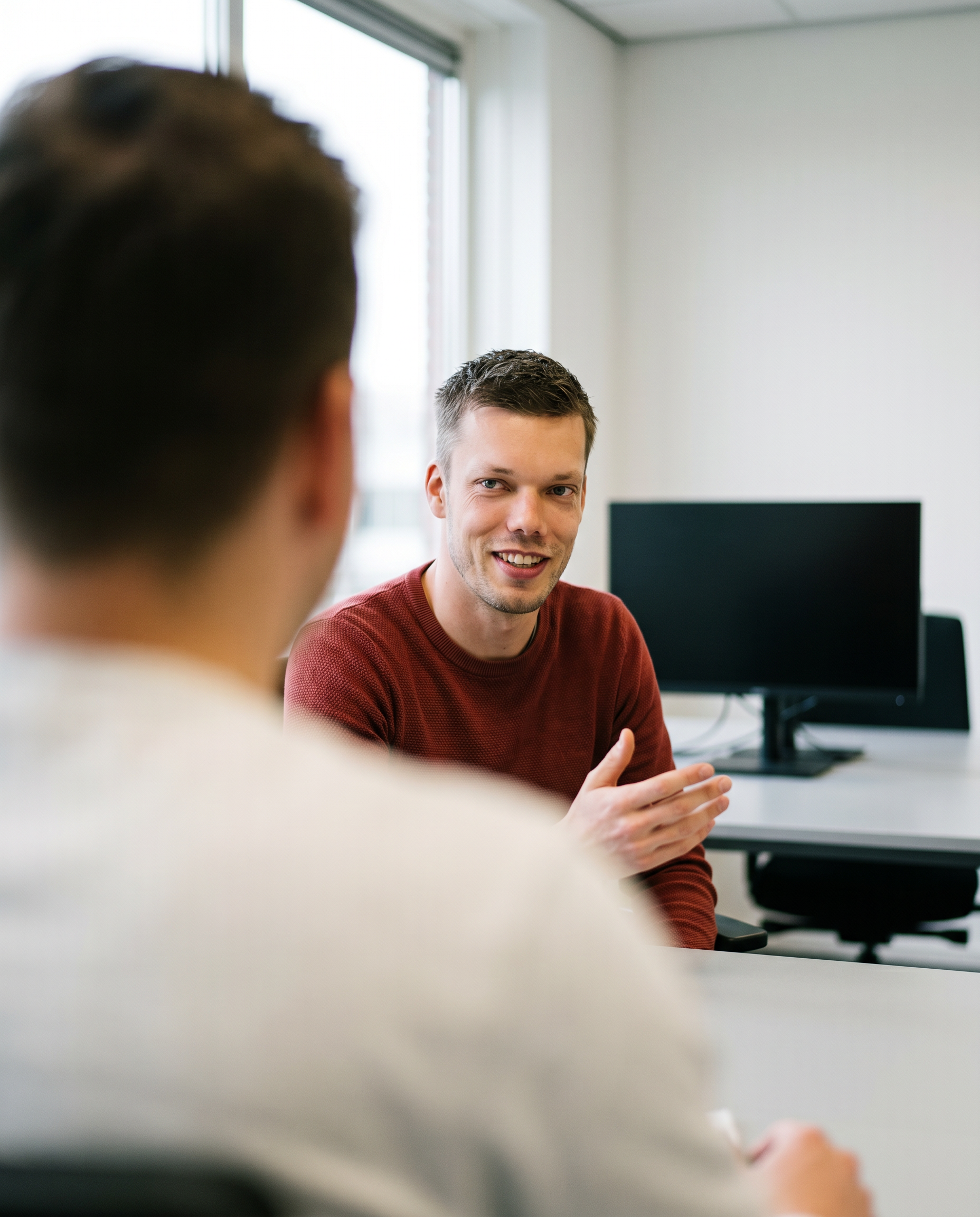 Kennismaking over een nieuwe website bij Heatmedia in Raalte